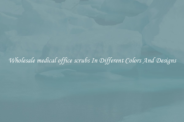 Wholesale medical office scrubs In Different Colors And Designs