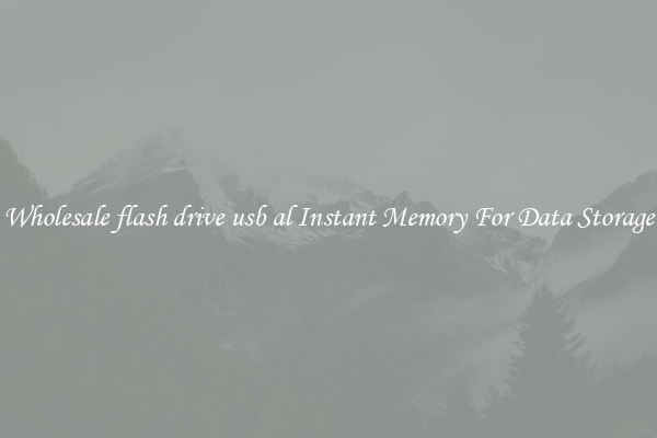 Wholesale flash drive usb al Instant Memory For Data Storage