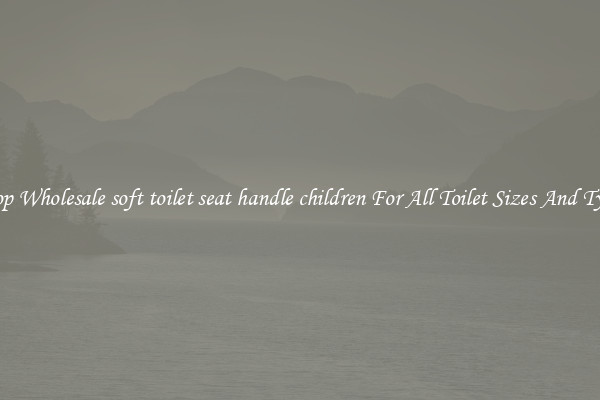 Shop Wholesale soft toilet seat handle children For All Toilet Sizes And Types