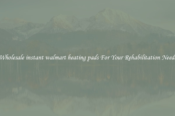 Wholesale instant walmart heating pads For Your Rehabilitation Needs