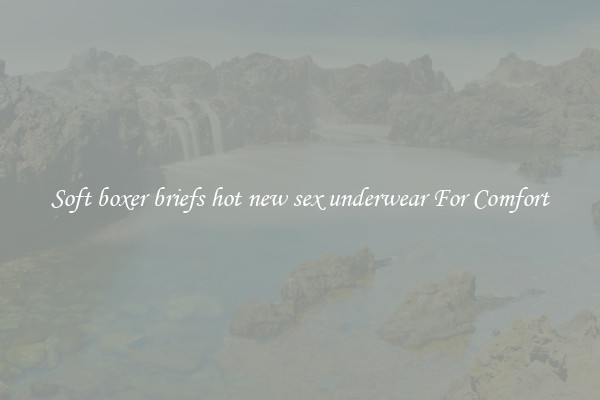 Soft boxer briefs hot new sex underwear For Comfort