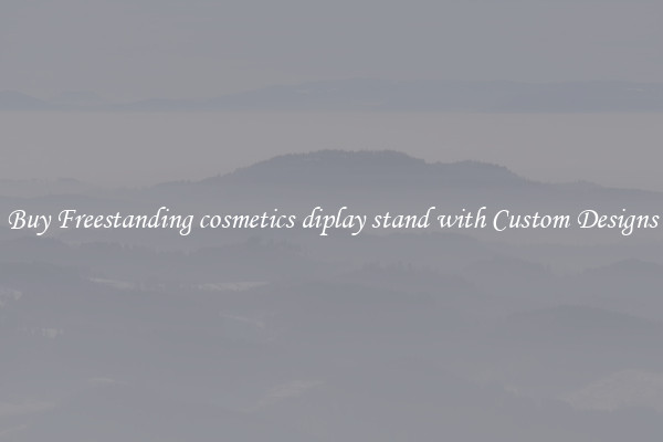 Buy Freestanding cosmetics diplay stand with Custom Designs